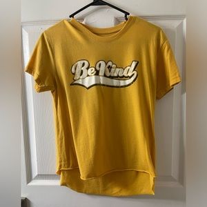 Be Kind Yellow Shirt